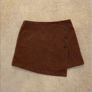 Forever 21 corduroy sz small s button skirt